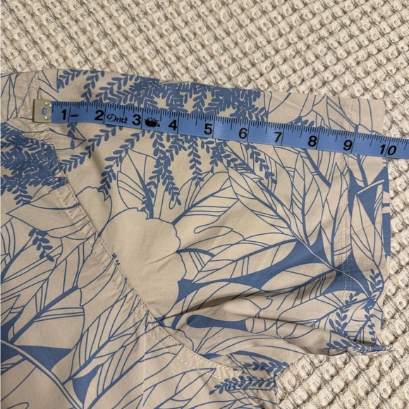 Coastaoro Floral Blue and Cream Men's Shirt Size Large - Picture 11 of 11